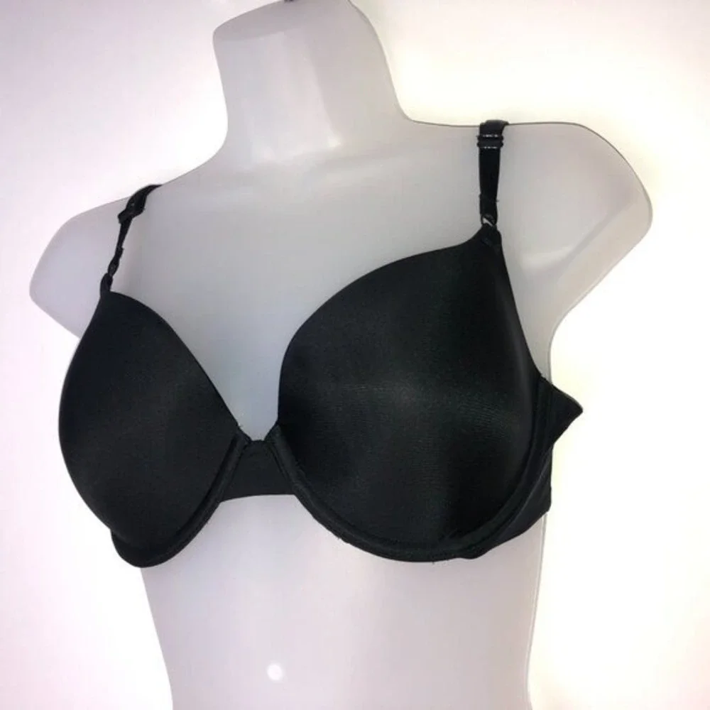 Victoria's Secret Black‎ Demi Bra 34D Goth